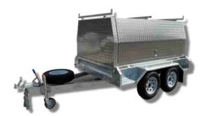 10x5 Tandem Axle Tradesman Trailer Builders Trailer