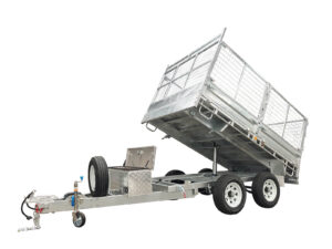 10×7 Hydraulic Tipper Flat Top Trailer For Sale ATM-3500KG/4500KG