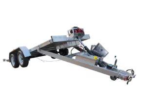 Hydraulic Tipper Car Trailer For Sale Deck size 16.4×6.6ft (5X2m) ATM-3500KG/4200KG