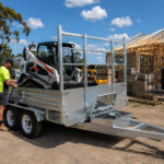Value Trailer 10×7 Tandem Axle Hydraulic Tipper Trailer For Sale (ATM 3500KG) (7)